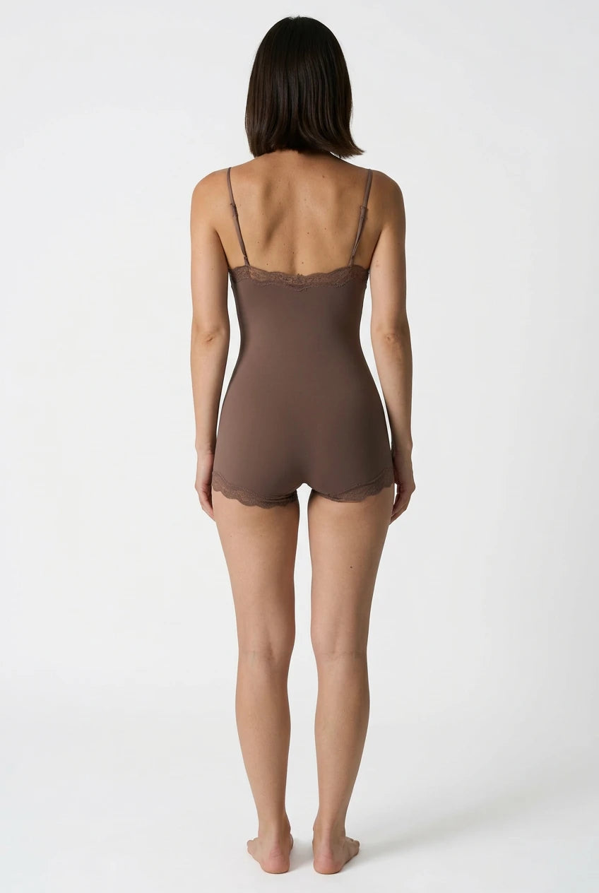The Smooth Lace Romper