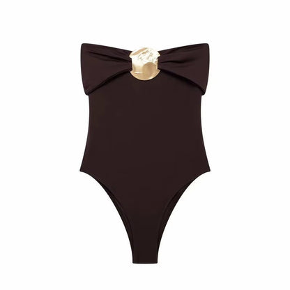 Off-Shoulder Bodysuit - SHAPOURA