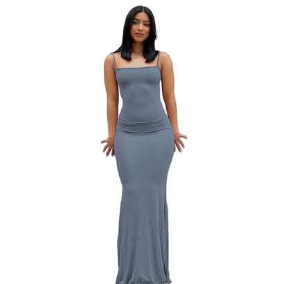 Shapewear Slip Maxi Dress - SHAPOURA