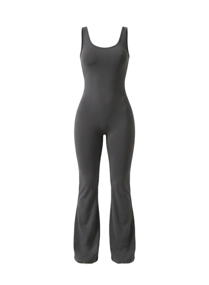 Flared Sports Jumpsuit