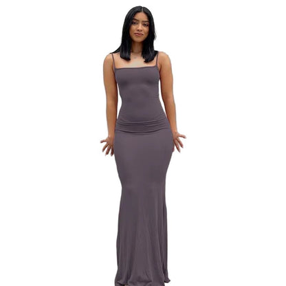 Shapewear Slip Maxi Dress - SHAPOURA