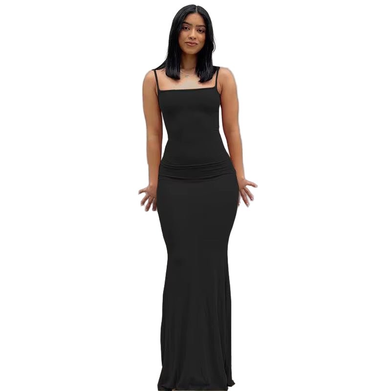 Shapewear Slip Maxi Dress - SHAPOURA